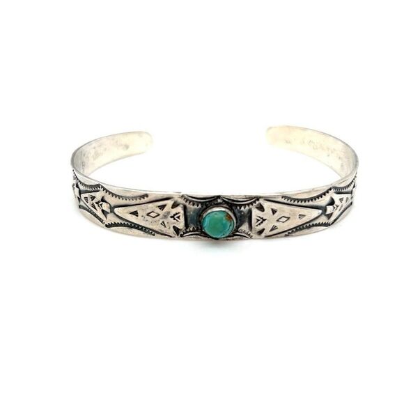 Single Turquoise Cuff - Picture 1 of 10